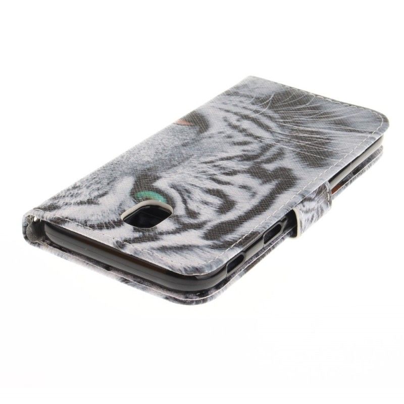 Flip Cover Læder for Samsung Galaxy J5 2017 Tigeransigt