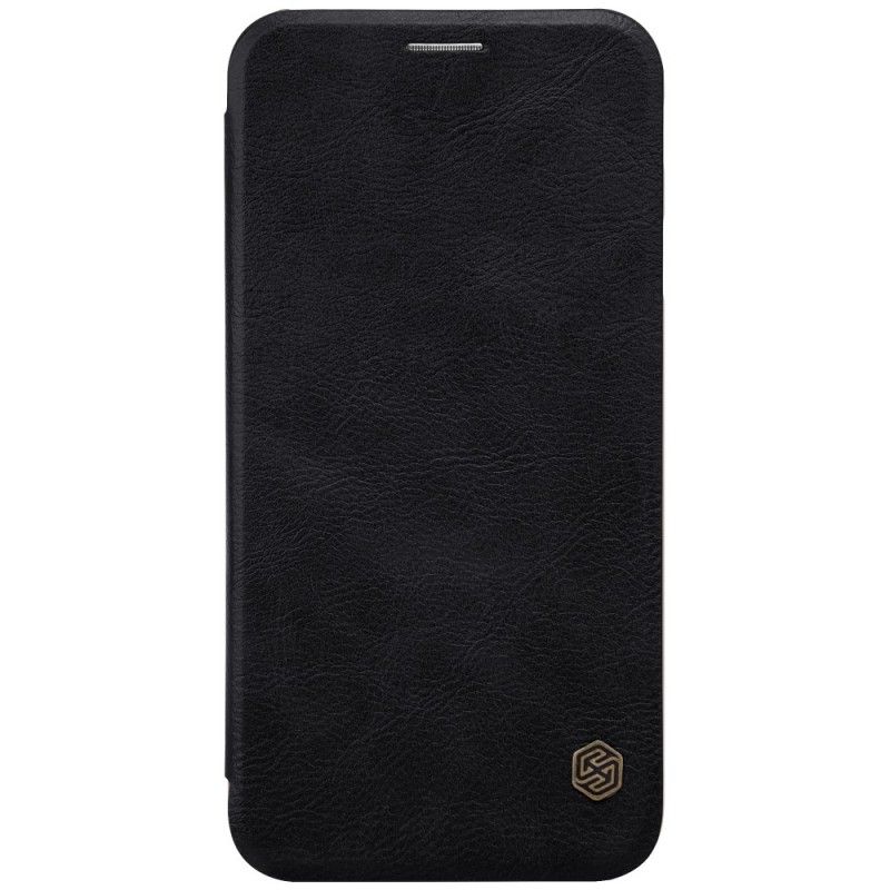 Læder Cover Samsung Galaxy J5 2017 Sort Nillkin Qin-Serie Original