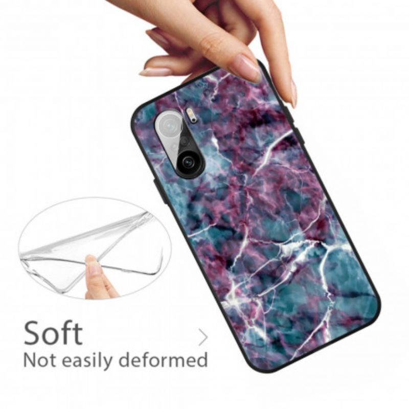 Cover Til Xiaomi Mi 11i 5g / Poco F3 Lilla Marmor