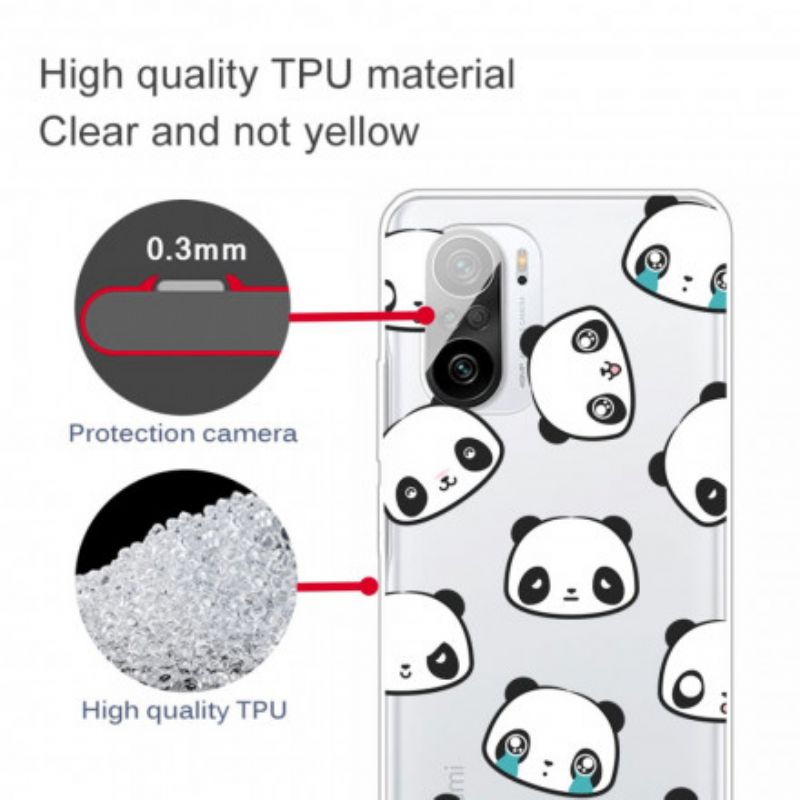 Cover Til Xiaomi Mi 11i 5g / Poco F3 Sentimental Pandas