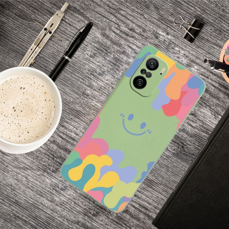 Cover Til Xiaomi Mi 11i 5g / Poco F3 Smilende Ansigt