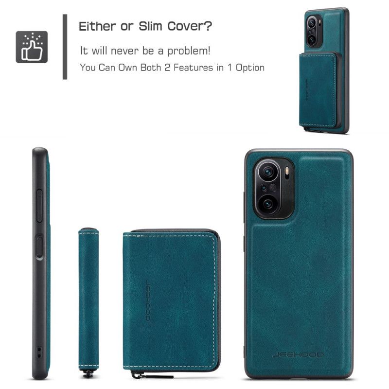 Cover Xiaomi Mi 11i 5g / Poco F3 Aftagelig Kortholder