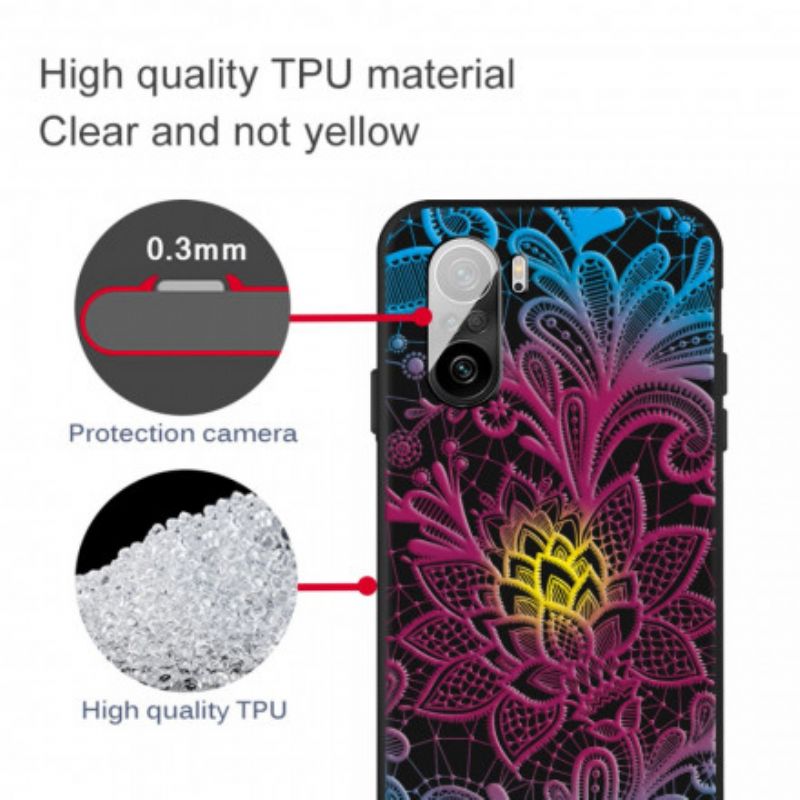 Cover Xiaomi Mi 11i 5g / Poco F3 Asian Lotus