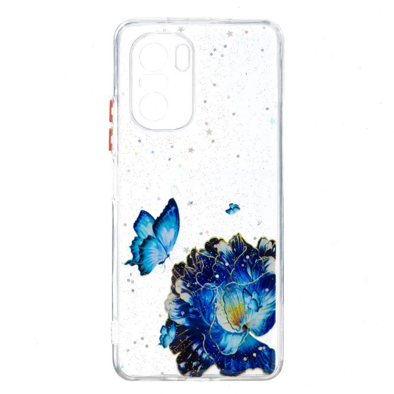 Cover Xiaomi Mi 11i 5g / Poco F3 Floral Butterfly Hybrid