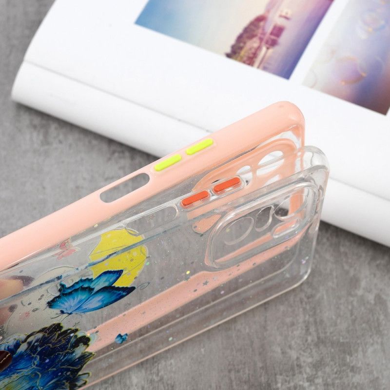 Cover Xiaomi Mi 11i 5g / Poco F3 Floral Butterfly Hybrid