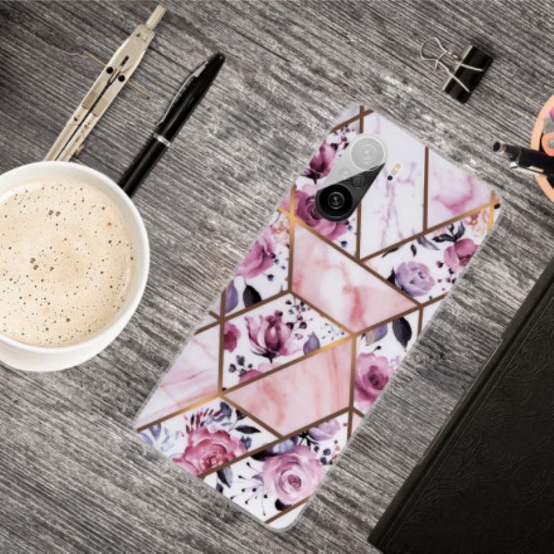 Cover Xiaomi Mi 11i 5g / Poco F3 Geometrisk Marmor