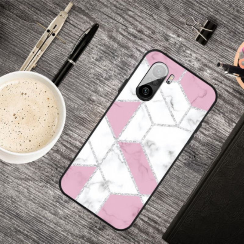 Cover Xiaomi Mi 11i 5g / Poco F3 Glitter Marmor