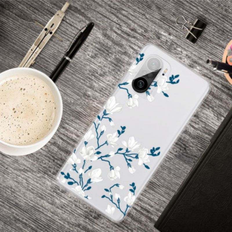 Cover Xiaomi Mi 11i 5g / Poco F3 Hvide Blomster