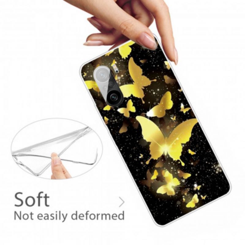 Cover Xiaomi Mi 11i 5g / Poco F3 Kongelige Sommerfugle