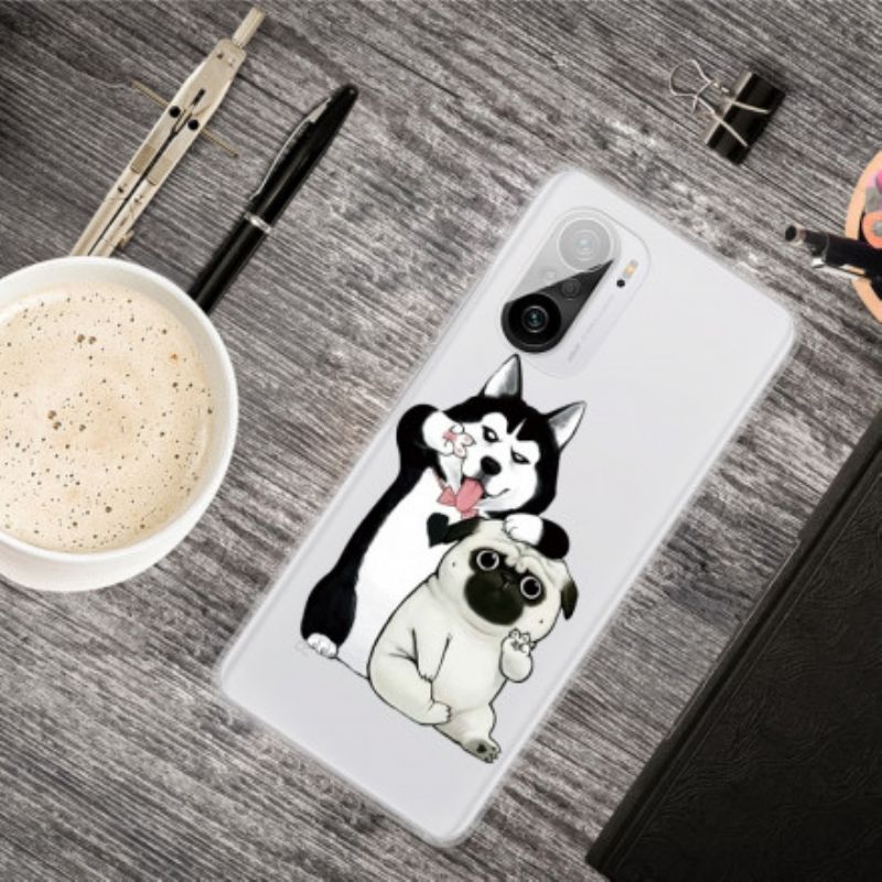 Cover Xiaomi Mi 11i 5g / Poco F3 Sjove Hunde