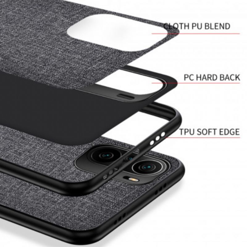 Cover Xiaomi Mi 11i 5g / Poco F3 Stoftekstur