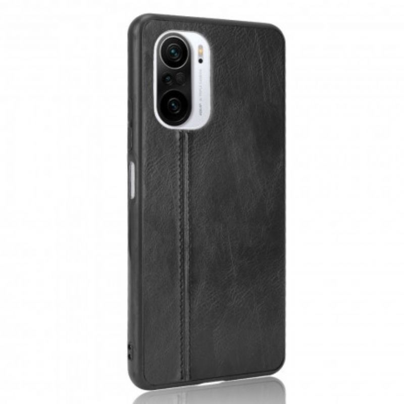 Cover Xiaomi Mi 11i 5g / Poco F3 Telefon Etui Couture Lædereffekt