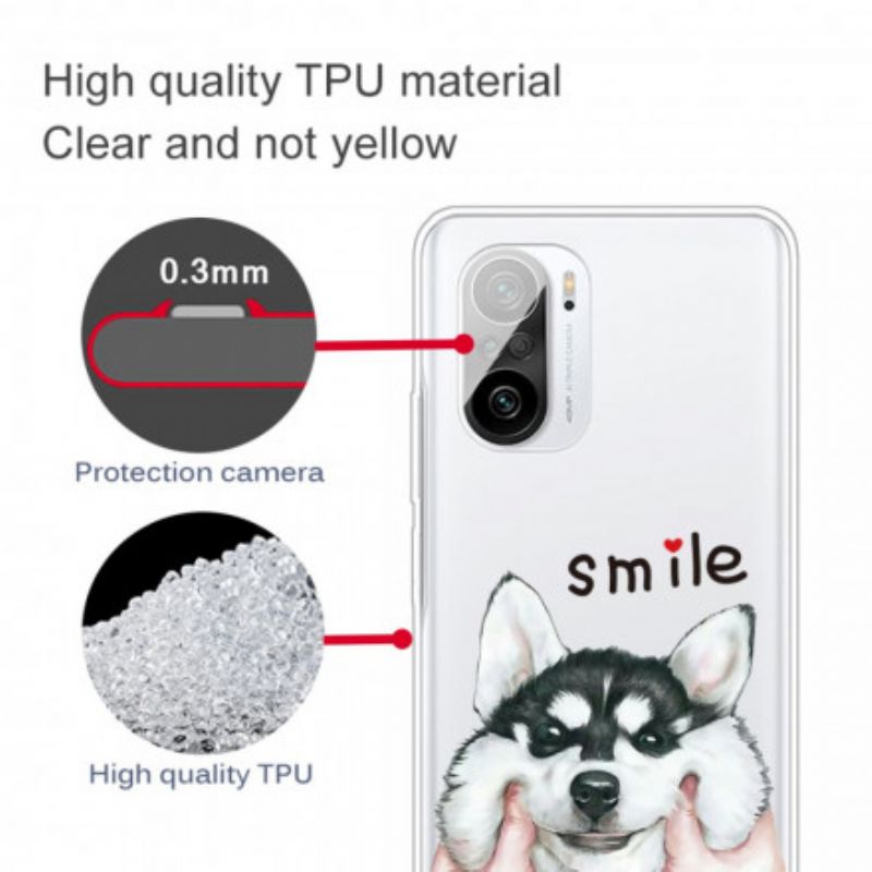 Cover Xiaomi Mi 11i 5g / Poco F3 Telefon Etui Smile Dog