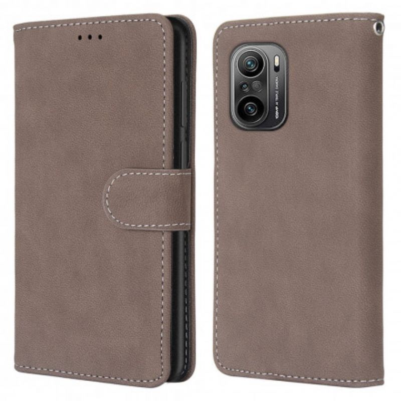 Flip Cover Til Xiaomi Mi 11i 5g / Poco F3 Læderstil Vintage Couture