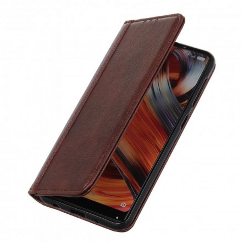 Flip Cover Xiaomi Mi 11i 5g / Poco F3 Elegance Split Litchi-læder