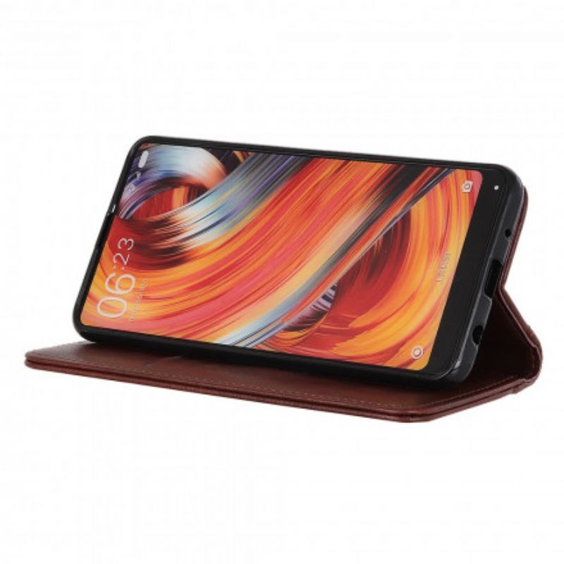 Flip Cover Xiaomi Mi 11i 5g / Poco F3 Elegance Split Litchi-læder