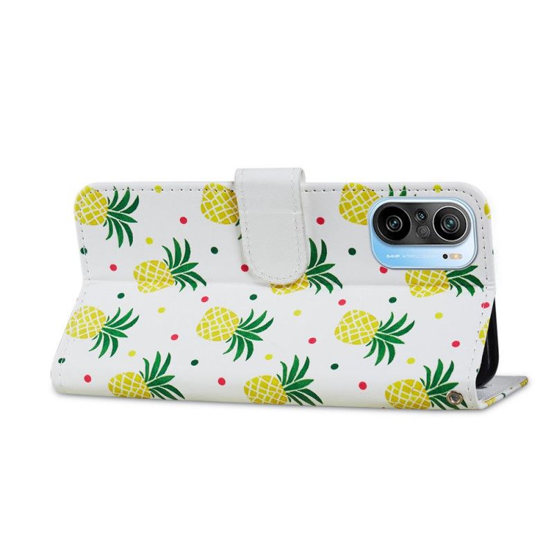 Flip Cover Xiaomi Mi 11i 5g / Poco F3 Flere Ananas