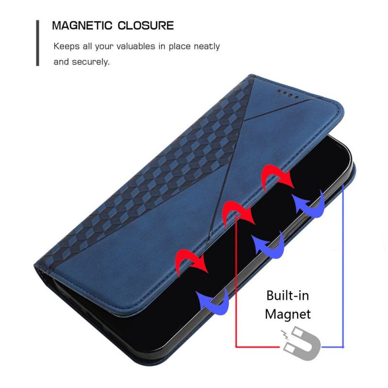 Flip Cover Xiaomi Mi 11i 5g / Poco F3 Geo Lædereffekt