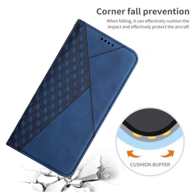 Flip Cover Xiaomi Mi 11i 5g / Poco F3 Geo Lædereffekt