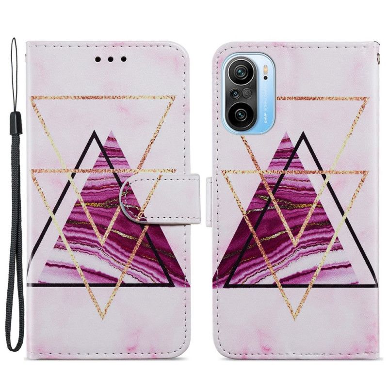 Flip Cover Xiaomi Mi 11i 5g / Poco F3 Intens Marmor