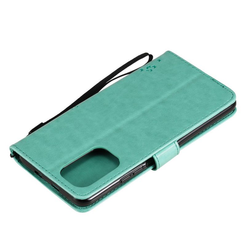 Flip Cover Xiaomi Mi 11i 5g / Poco F3 Kat Og Sommerfugle