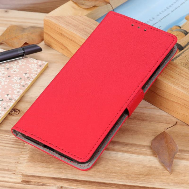 Flip Cover Xiaomi Mi 11i 5g / Poco F3 Simpel Lædereffekt