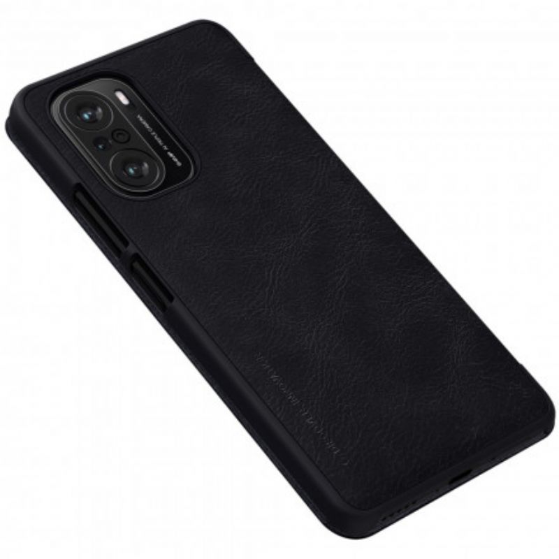 Læder Cover Xiaomi Mi 11i 5g / Poco F3 Nillkin Qin-serien