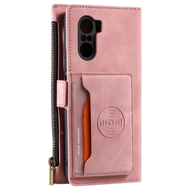 Læder Cover Xiaomi Mi 11i 5g / Poco F3 Telefon Etui Kortholder Support