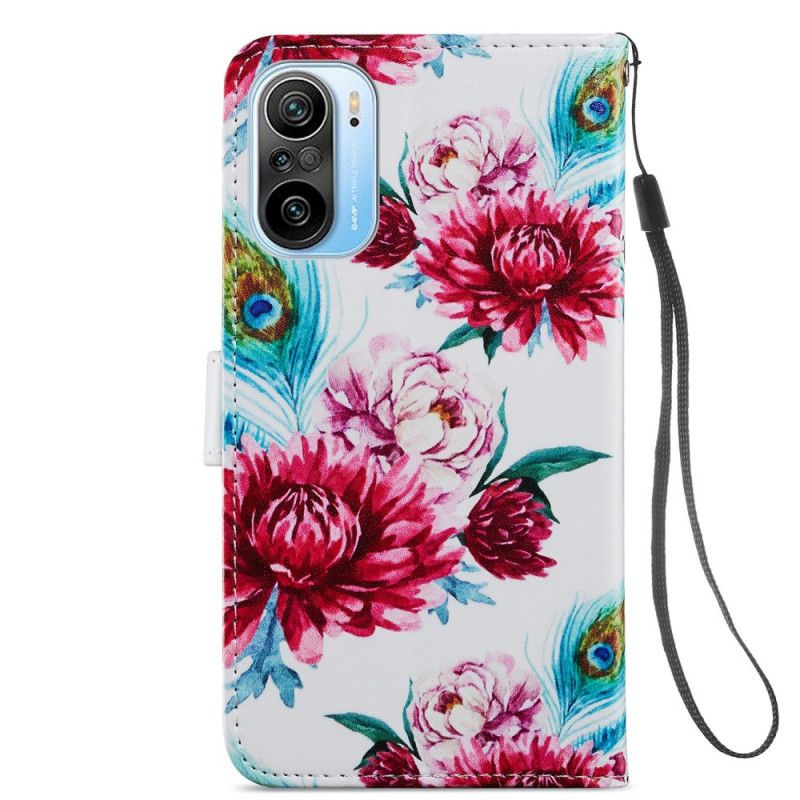 Læder Cover Xiaomi Mi 11i 5g / Poco F3 Telefon Etui Multipel Ananas Multipel Ananas