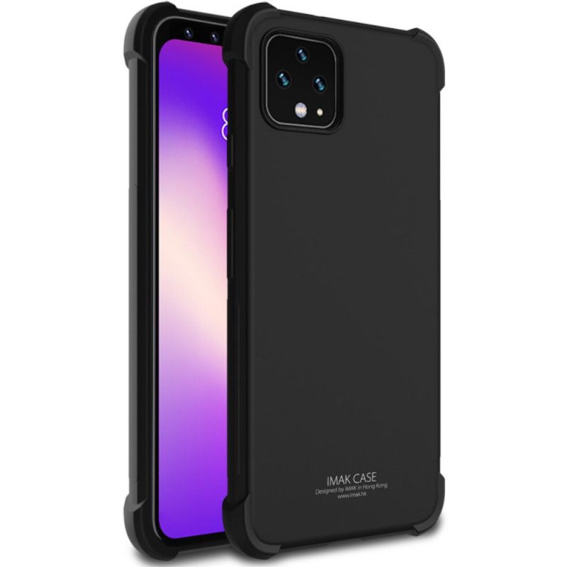 Cover Google Pixel 4 XL Sort Imak Silkeagtig