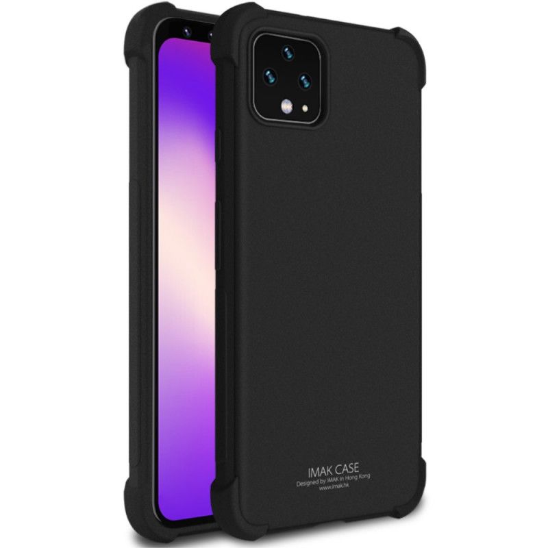 Cover Google Pixel 4 XL Sort Imak Silkeagtig