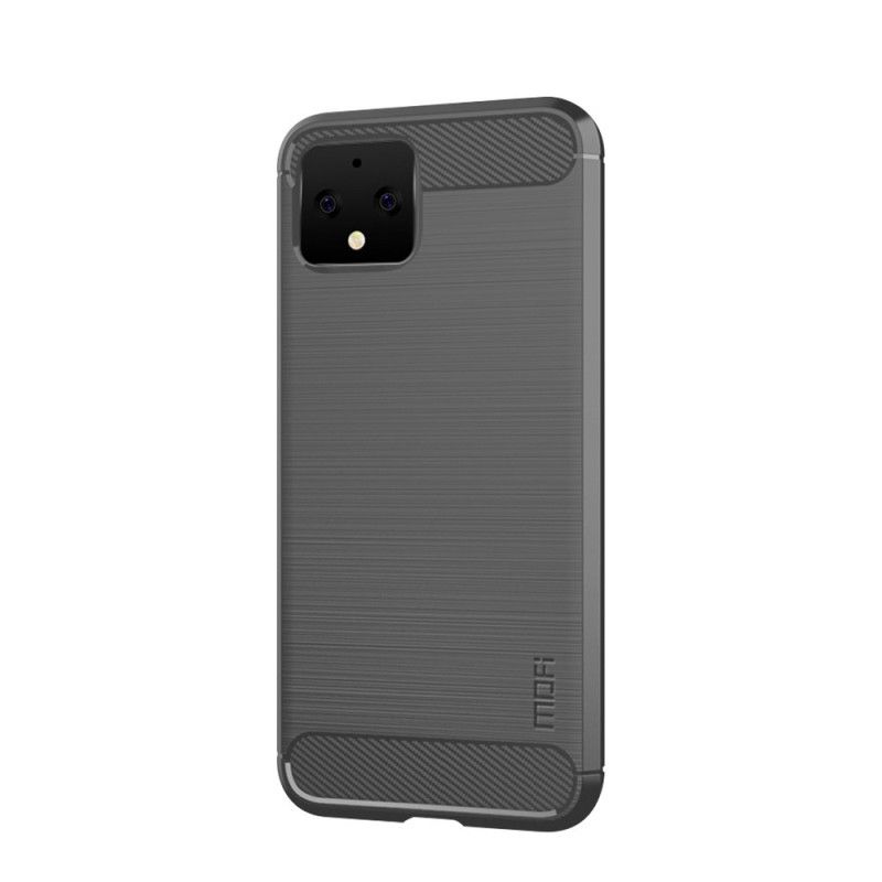 Cover Google Pixel 4 XL Sort Mofi Børstet Kulfiber