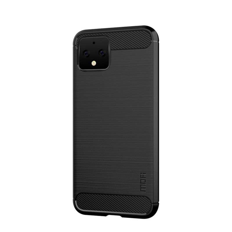 Cover Google Pixel 4 XL Sort Mofi Børstet Kulfiber