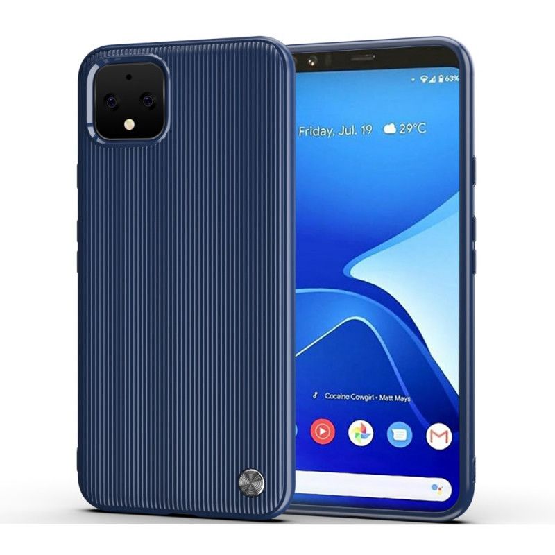 Cover Google Pixel 4 XL Sort Struktureret Silikone