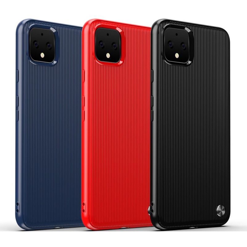 Cover Google Pixel 4 XL Sort Struktureret Silikone