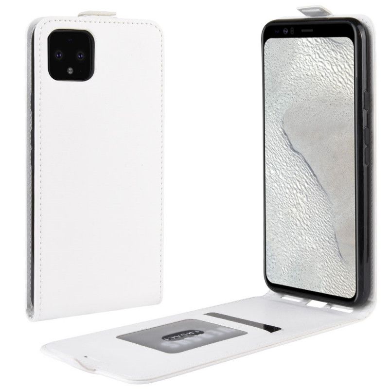 Flip Cover Læder Google Pixel 4 XL Sort Sammenfoldelig