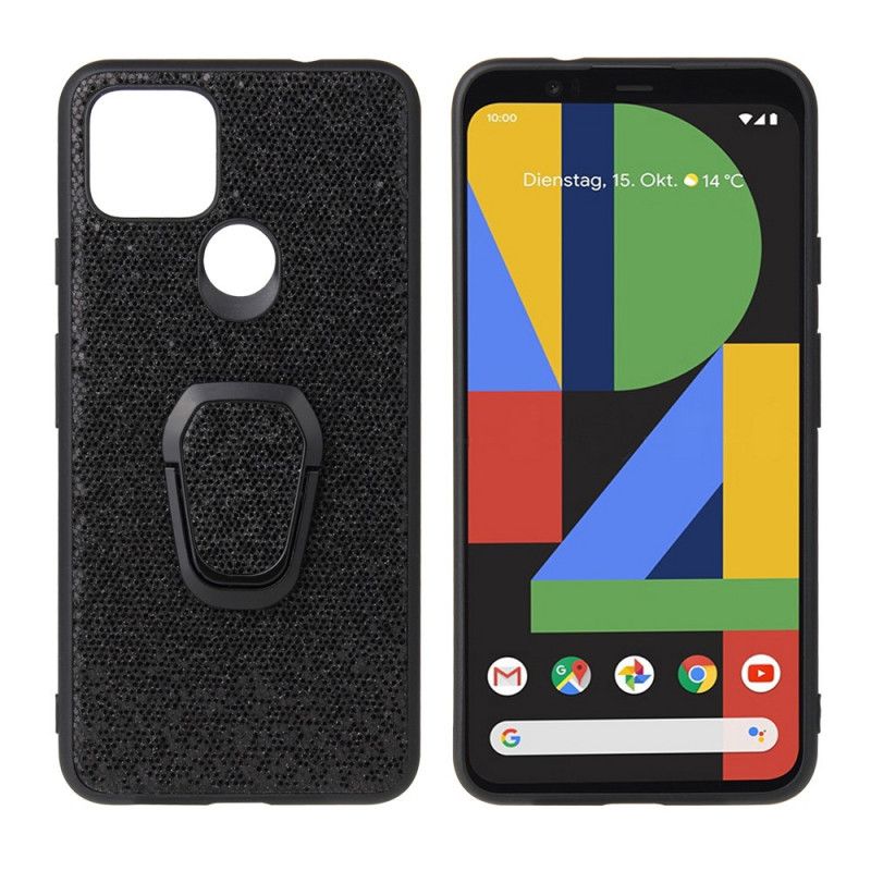 Cover for Google Pixel 4A 5G Ringholder Pailletter