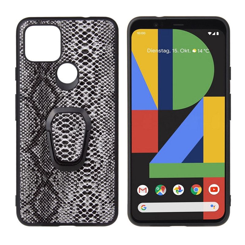 Cover for Google Pixel 4A 5G Slangestil Med Ringholder