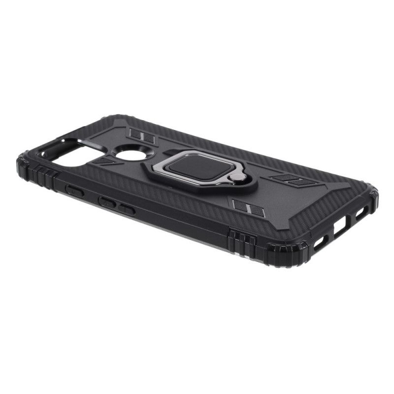 Cover for Google Pixel 4A 5G Sort Ring Og Kulfiber