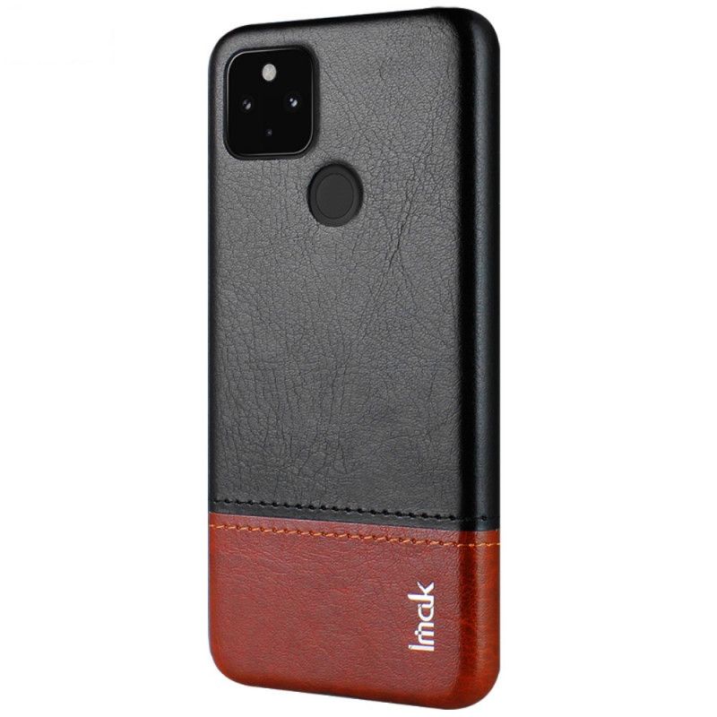 Cover Google Pixel 4A 5G Sort Imak Ruiyi Serie Læder Effekt