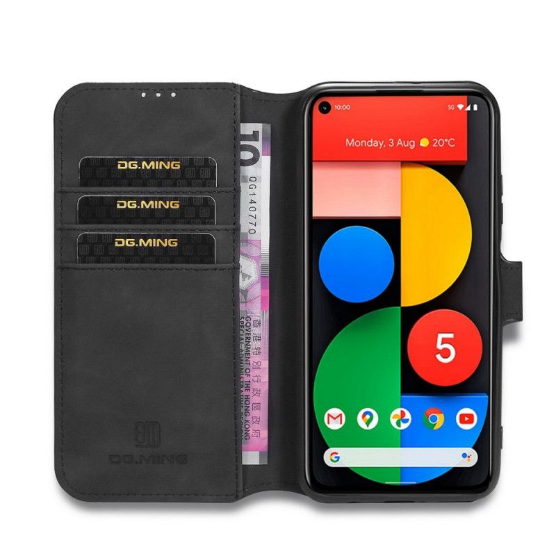 Flip Cover Google Pixel 4A 5G Sort Retro Dg.Ming