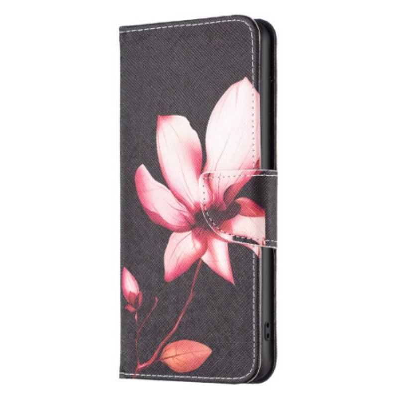 Flip Cover Xiaomi 13 Lite Lyserød Blomst