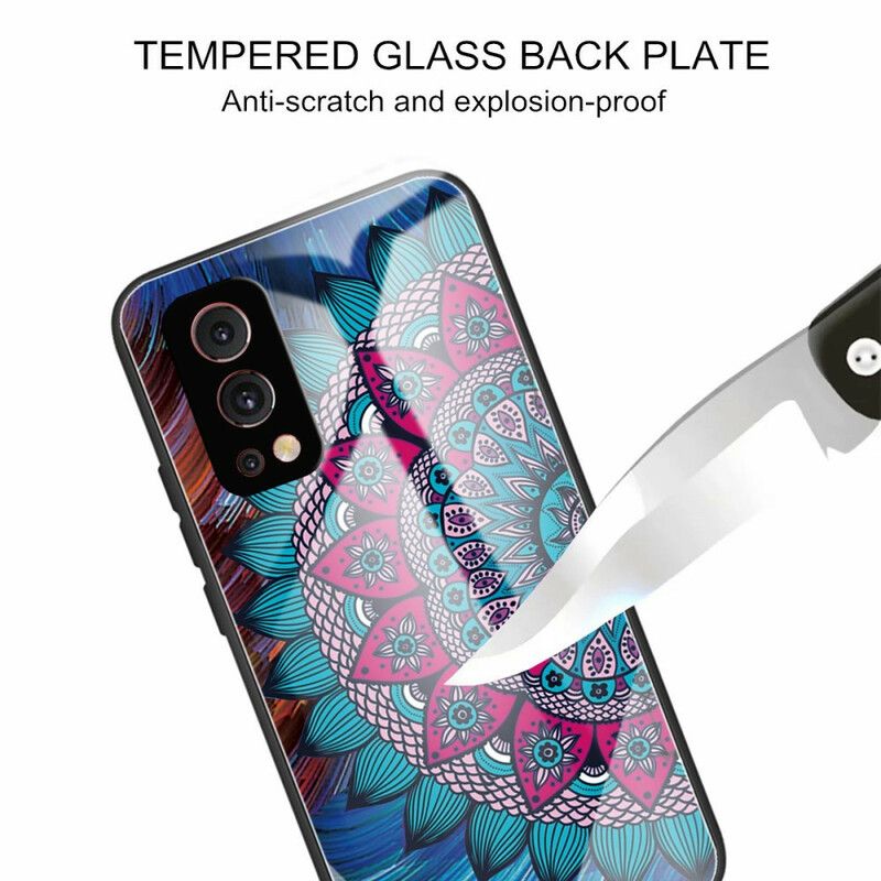 Cover Oneplus Nord 2 5g Mandala Af Hærdet Glas