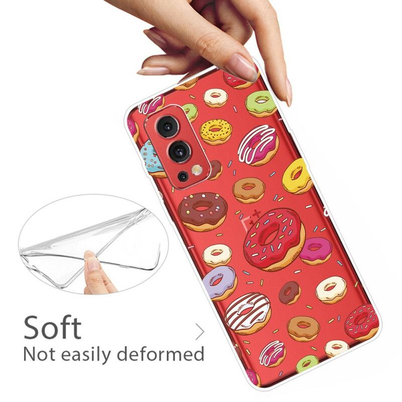 Cover Oneplus Nord 2 5g Telefon Etui Elsker Donuts