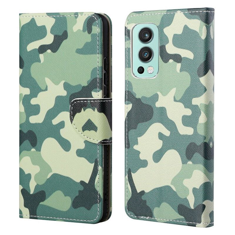 Flip Cover Oneplus Nord 2 5g Camouflage