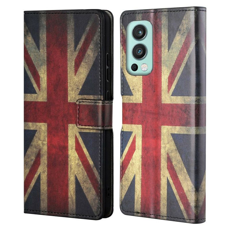 Flip Cover Oneplus Nord 2 5g Flag England