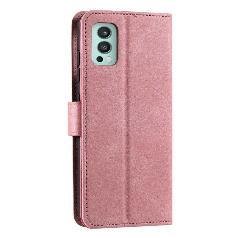 Flip Cover Oneplus Nord 2 5g Skin-touch-sømme