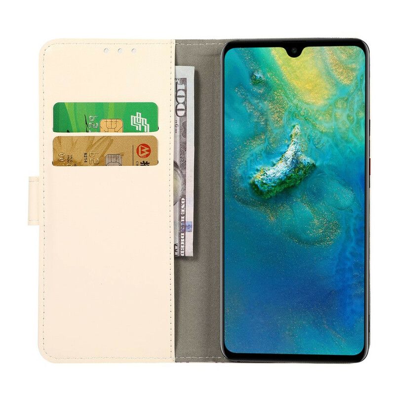 Flip Cover Oneplus Nord 2 5g Tegning Sommerfugle Og Blomster