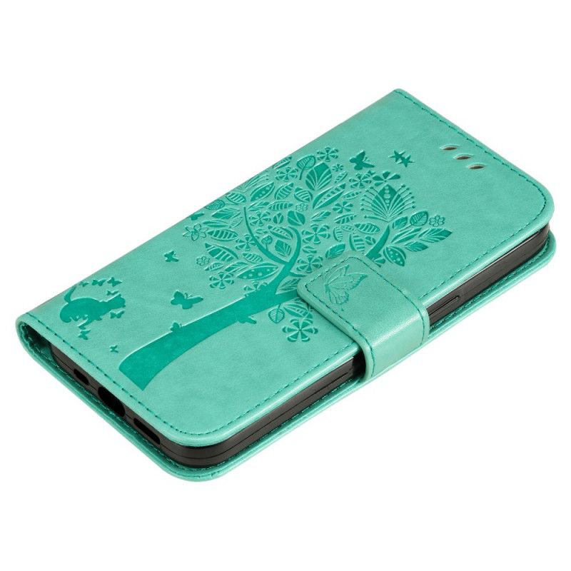 Flip Cover Oneplus Nord 2 5g Tree And Thong Cat