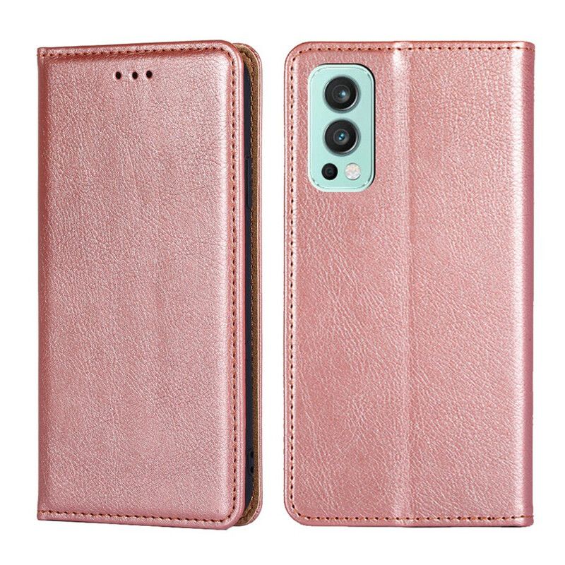 Flip Cover Oneplus Nord 2 5g Vintage Læderstil